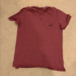 Blue Crown Collared Shirt